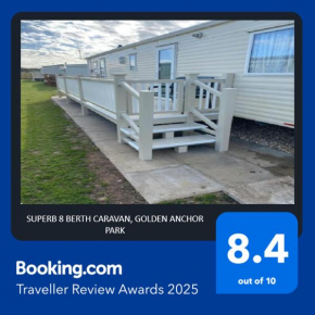 Superb 8 Berth Caravan, Golden Anchor Park
